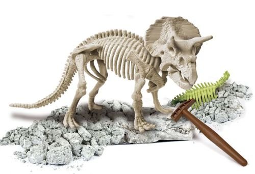 Skamieniałości Triceratops Fluo Clementoni