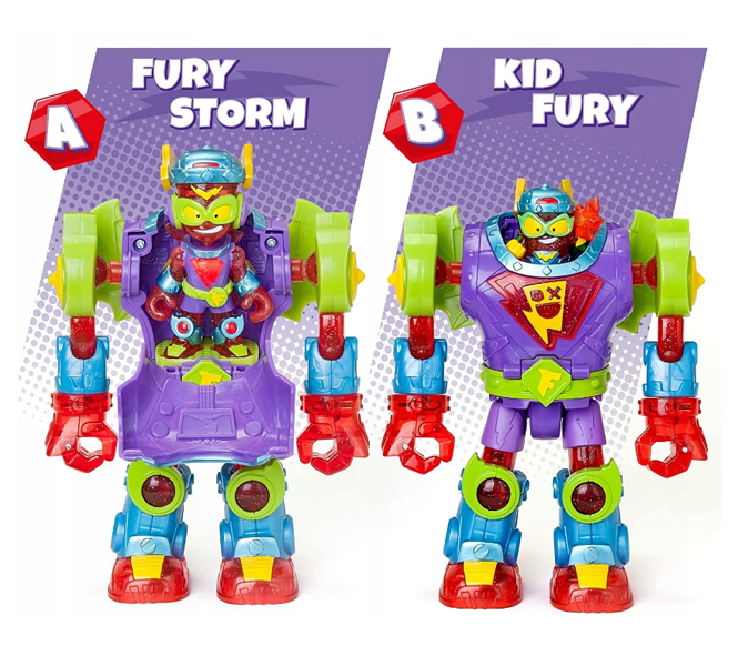 Super Zings Things 9 Robot Superbot Fury Storm