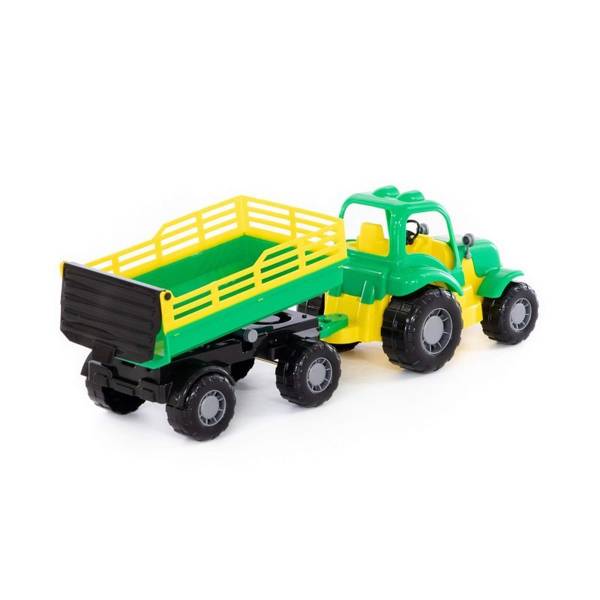 Traktor z przyczepą Zielony 44969 Polesie