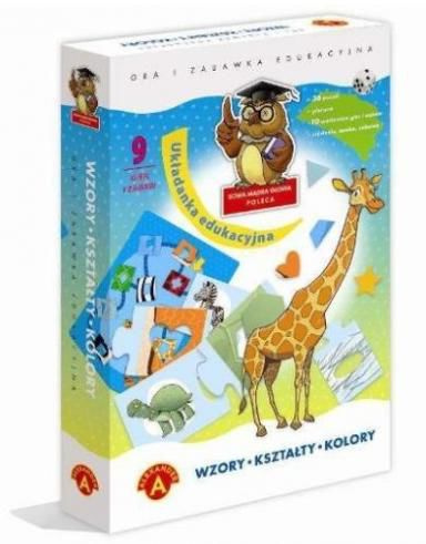 Układanka Wzory kształty kolory Alexander
