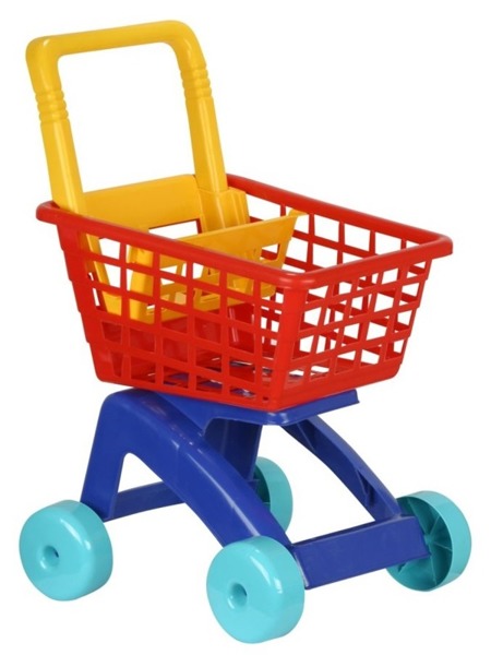 Wózek sklepowy marketowy koszyk na zakupy - Kolory