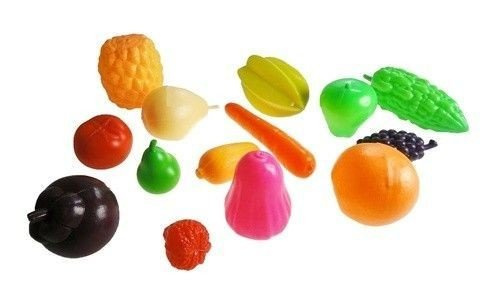 Zestaw Owoce Plastikowe 14 el.
