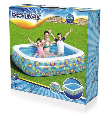 Basen dmuchany Flora 229x152x56cm Bestway 54120