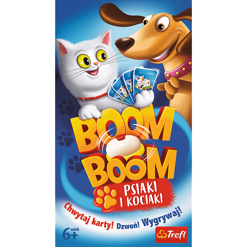 Gra Boom Boom Psiaki i Kociaki Trefl 01909 