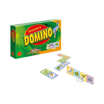 Gra Domino Dinozaury Alexander