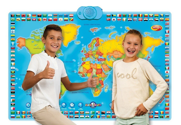 Interaktywna Mapa Świata Dumel Discovery