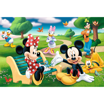Puzzle 24 Maxi Myszka Miki w gronie przyjaciół