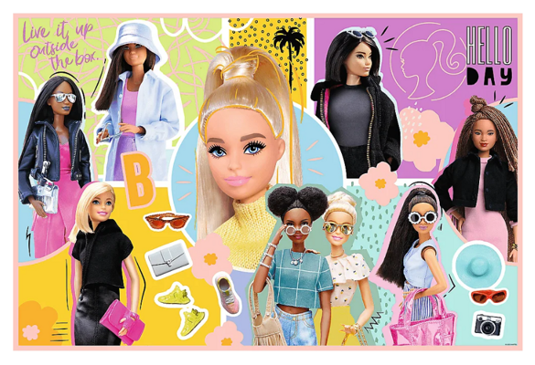 Puzzle 300 Twoja ulubiona Barbie Mattel Trefl