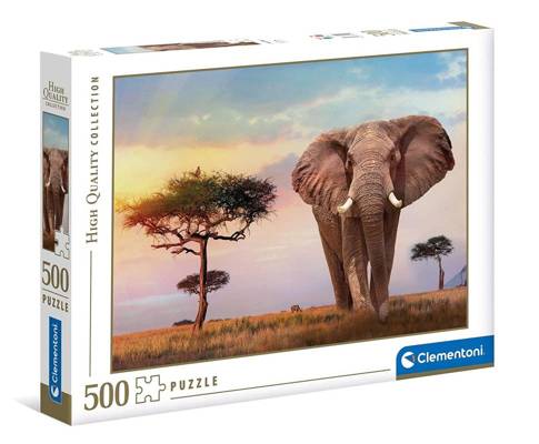 Puzzle 500 Zachód słońca w Afryce 35096 Clementoni