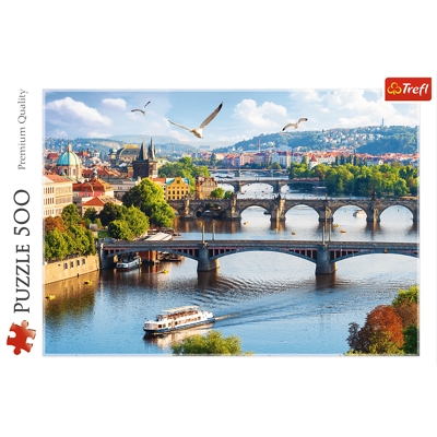Puzzle 500 el. Praga, Czechy Trefl 37382